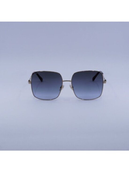 Jimmy Choo LILI/S 0000 GB Sunglasses Rose Gold Square Frame, Grey Lenses main image 10